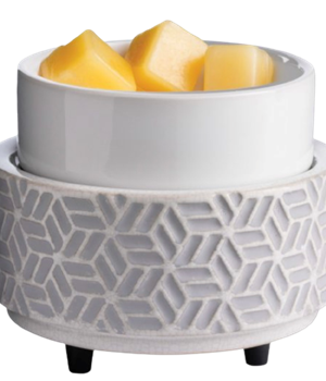 Stone Hexagon 2-in-1 wax melter
