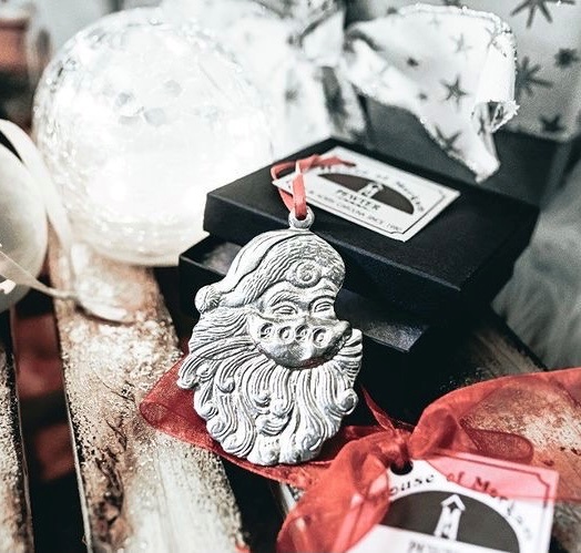 Sale-Pewter 2020 Santa with mask