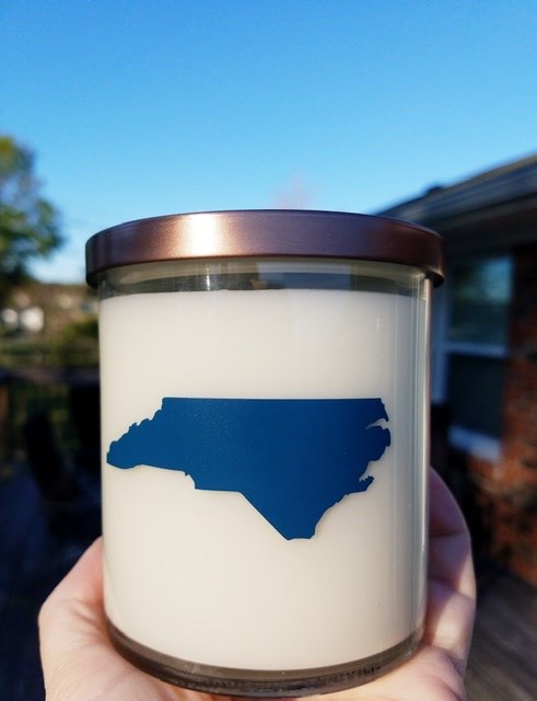 NC jar Carolina Sunsets navy