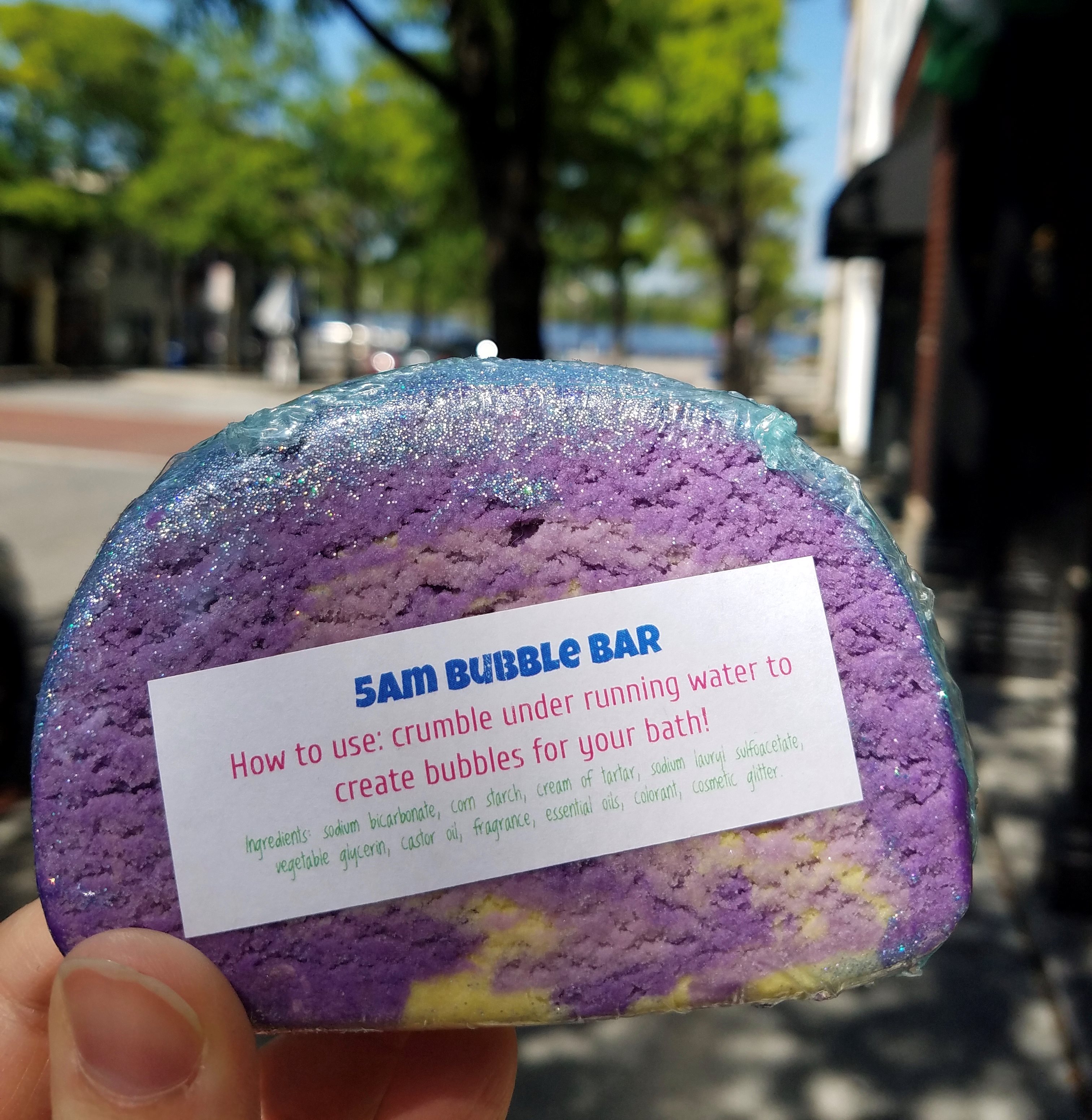 Bubble bar 5 AM