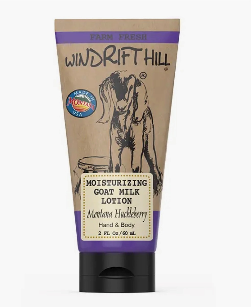 Montana Huckleberry goat milk lotion