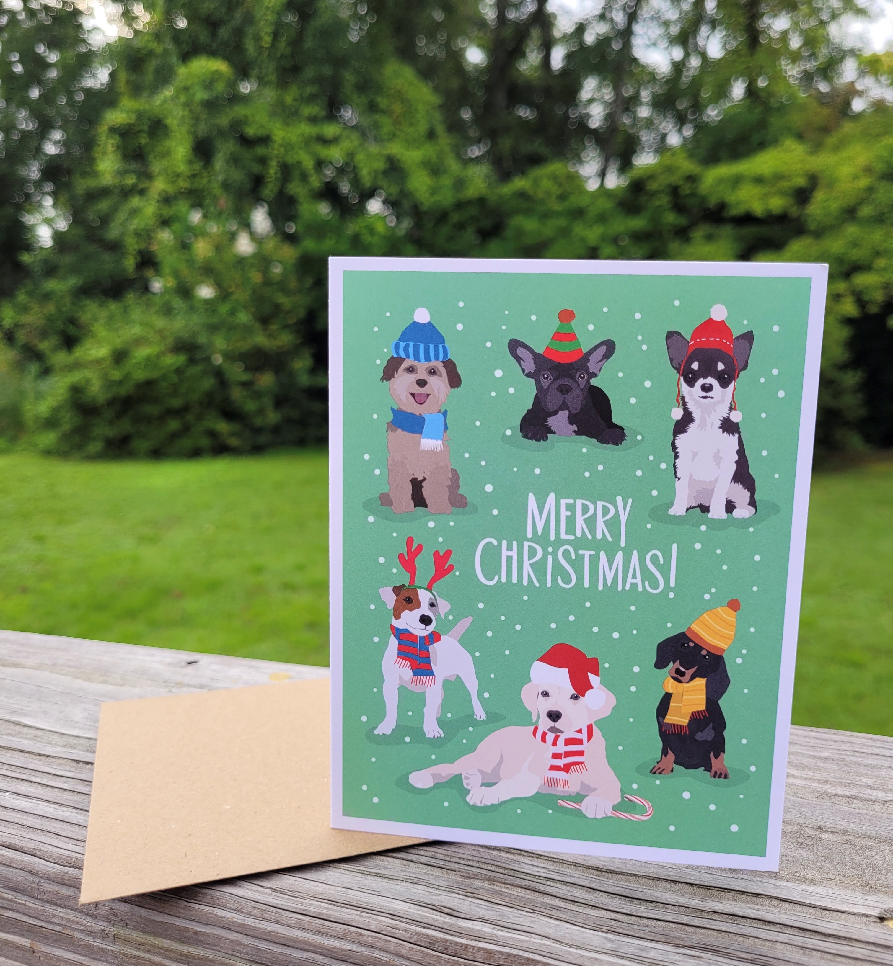 Card- Doggie Christmas