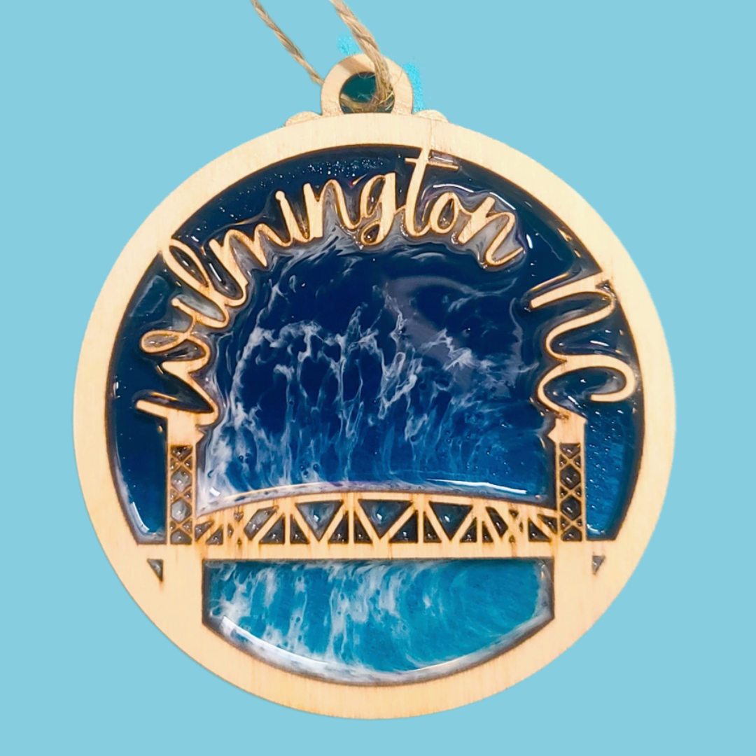 Wilmington resin ornament