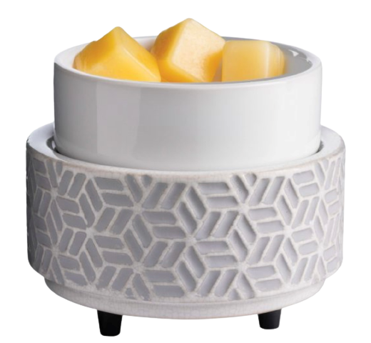 Stone Hexagon 2-in-1 wax melter