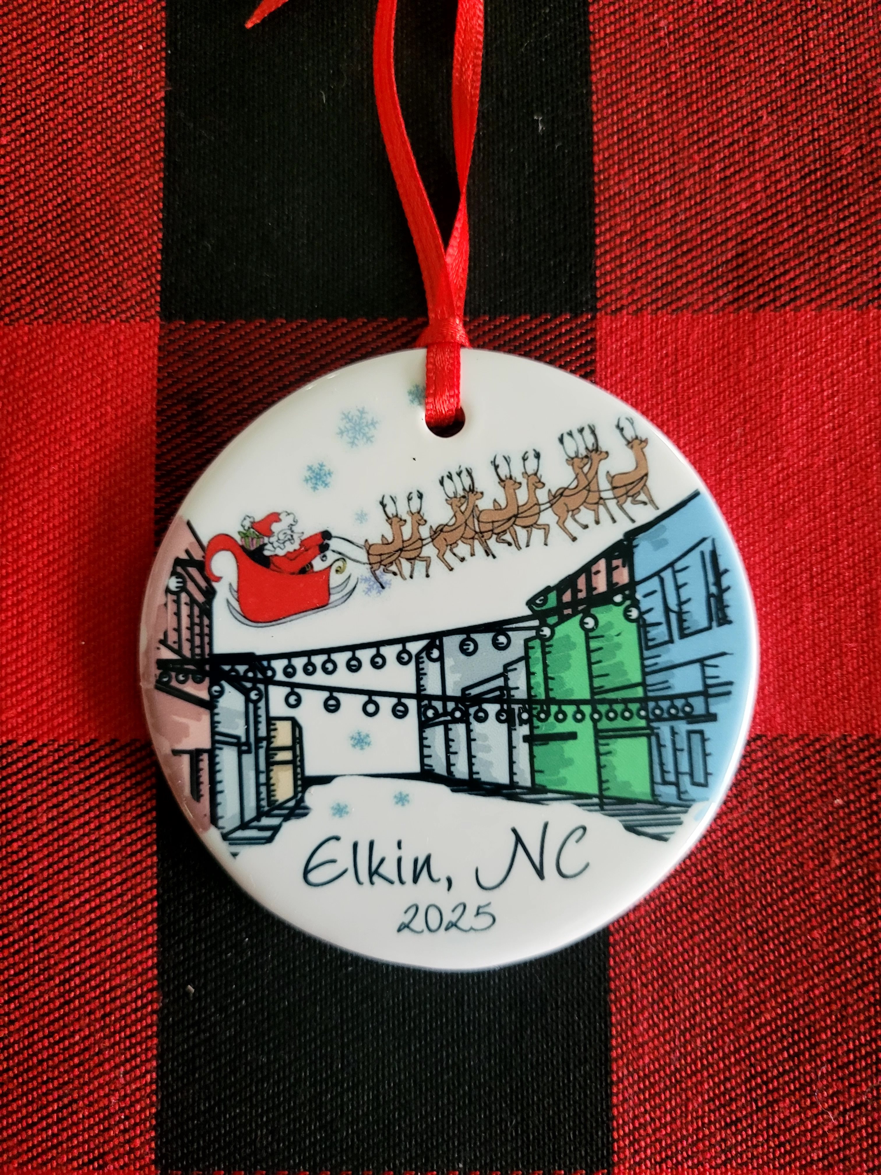Elkin Santa Christmas