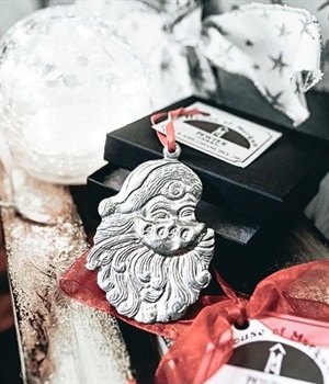 Sale-Pewter 2020 Santa with mask