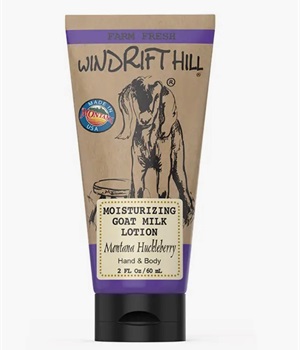 Montana Huckleberry goat milk lotion