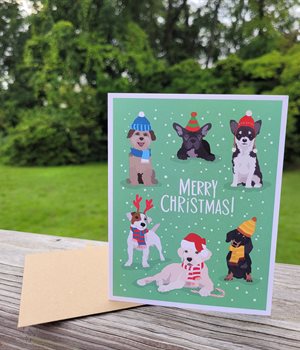 Card- Doggie Christmas
