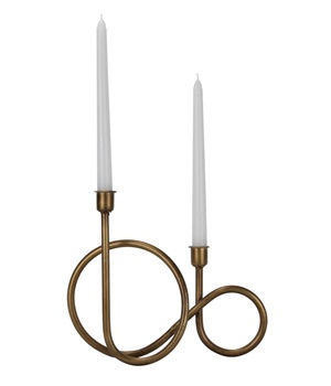 Taper Holder Dual Brass