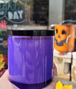 Purple candle