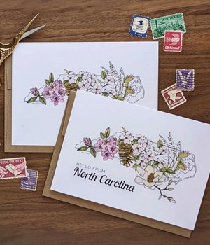 Card- Native NC plants