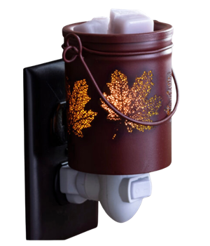 Fall leaves plug in wax melter