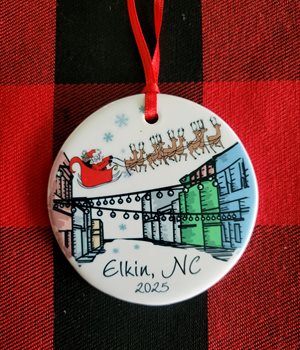 Elkin Santa Christmas